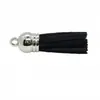Nuevo Colgante de Borla de Terciopelo Coreano de 3 cm Fleco de Mini Borla Accesorios DIY Hechos a Mano Borla Galvanizada