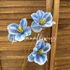 3 Tulipanes de Punta Abierta para Arreglos Florales de Salón de Bodas, Tulipanes de Punta Abierta Impresos en 3D, Flores Artificiales para Celebraciones de Bodas
