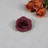 Pintura a óleo de flor artificial Camélia Cabeça de flor retro europeia Decoração flor de seda flor arranjo de flores de casamento atacado de comércio exterior