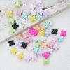 Alloy Paint Macaron Color Mini Butterfly Beaded Beaded DIY Bracelet Brincos Colar Acessórios