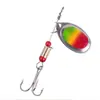 Lentejuelas giratorias 6cm3g multi-patrón Señuelo Luya lentejuelas giratorias compuestas abalorios bajo cebo falso