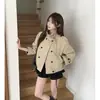 Abrigo cruzado vintage estilo coreano para mujer, nuevo top casual holgado de manga larga Otoño 2026 18892