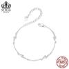 Evelle Verão Novo Bracelete Distintivo de Relâmpago Prata de Lei s925 Banhado a Platina Combina com Tudo Bracelete de Joalheria Simples para Mulheres