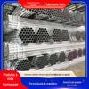 Galvanizado a quente com tubo em estoque fornecimento grande diâmetro galvanizado com tubo corte de tubo parede fina galvanizado com tubo de estufa tubo galvanizado