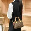 Mochila Estampada Transfronteriza Modelo Nuevo 2026 Bolso de Mujer Bolso Cruzado de Hombro Único Bolso Boston Bolso Almohada Bolso de Mano