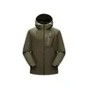 Chaqueta Casual con Capucha de Primavera para Hombre, Impermeable, Resistente a Manchas, Resistente al Aceite, Elegante y con Textura, Chaqueta Ligera para Senderismo al Aire Libre