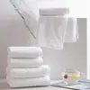 Toallas de Hotel, Toallas de Baño, Algodón Puro, Toallas de Baño Blancas de Algodón Puro para Hotel, Toallas Faciales para B&B, Toallas de Hotel Bordadas al por Mayor