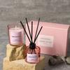 Set de Velas de Aromaterapia Más Vendido Transfronterizo Aromaterapia sin Llama Caja de Regalo de Cuatro Colores Fragancia de Larga Duración