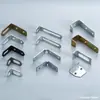 Múltiples escuadras en L ajustables fijadores de ángulo recto soportes colgantes manijas de colgante escuadras sin esquina accesorios de ferretería para muebles