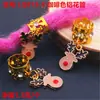 Accesorios para Rastas Adornos para el Cabello Cintas para el Cabello Pinzas para el Cabello Aleación Esmalte Accesorios DIY Colgantes Broches para el Cabello Anillos para Trenzas de Niñas