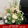 Flor Jardín Monet Viento Acabado Pila de Flores Red Celebratorio Disposición de Tienda Habitación de Boda Camino de Boda Decoración de Guía Paisajismo de Ventana