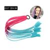 Pelucas de Cola de Caballo Dreadlock Estilo Europeo y Americano al por Mayor para Niños, Pelucas de Gomas Elásticas de Colores, Trenzas Boxeadora de Colores de Fibra de Alta Temperatura
