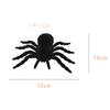 Venta al por mayor transfronteriza de Halloween, araña fluorescente, araña negra, diseño de escena, accesorios, truco de casa embrujada, regalo