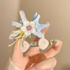 Presilhas de cabelo divertidas de acrílico com tema de frutas, novo estilo de verão, doces e frescas, presilhas jacaré delicadas, acessórios de cabelo