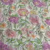 En Stock 100g Patrón de Burbujas Grandes Floral Pequeño Tela Chifón Estampada para Vestidos de Mujer, Camisas, Accesorios para el Cabello y Ropa Infantil