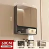 Gabinete de Espejo para Baño con Arco Elevado y Espeso Espejo Trasero Estante de Belleza Espejo Inteligente Montado en la Pared del Baño con Luz Antiniebla Almacenamiento