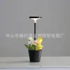 Estilo Ins Lujo Ligero Gama Alta Maceta Lámpara de Mesa Creativa Lámpara de Mesa para Ambiente de Bar Lámpara de Mesa de Noche