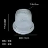 Pantalla de Lámpara de Vidrio Pantalla de Lámpara Carcasa Diseño DIY Lámpara de Mesa Lámpara Colgante Lámpara de Pared E27 Universal Pantalla de Lámpara Accesorios de Lámpara Otro
