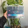 Nuevo marcador de pluma con brillantina para niños, bolígrafo de dibujo bicolor con punta gruesa suave, bolígrafo fluorescente brillante nacarado que no se desvanece
