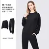 Pijama Fino Nuevo 80% Modal Lenzing Ropa Interior Conjunto para el Hogar para Mujer Alta Elasticidad Ropa de Otoño Venta al por Mayor