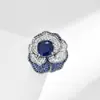 Entrada Francesa Luxo Estilo Chanel Camélia Rosa Fivela Magnética Elegante Jaqueta Cardigan Broche Acessórios de Casaco