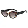 Gafas de Sol Estilo Nuevo para Hombres y Mujeres, Moda Coreana Marco Ovalado, Estilo Urbano Personalizado, Mismo Estilo Gm, Protección Solar para Exteriores, Gafas de Sol Versátiles
