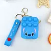 Bolsa de Monedas Linda para Niños, Almacenamiento de Artículos Pequeños, Mini Bolsa de Silicona Personalizada de Dibujos Animados, Bolsa para Auriculares Inalámbricos al por Mayor