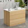 Mostrador de caja tienda de conveniencia tienda de ropa salón de belleza empresa mostrador de bar pequeño escritorio de recepción simple moderno
