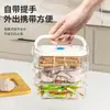 Frasco sellado de cocina, recipiente de almacenamiento para el hogar, frasco octagonal para especias, frasco para condimentos, recipiente para condimentos de grado alimenticio