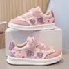 Zapatos para bebé niña, nuevos zapatos de primavera y otoño para niños pequeños, zapatos de bebé florales, zapatillas de suela blanda, zapatillas para niños, zapatos de moda para niñas