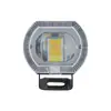 Holofote LED Yueying de Olho Único/Olho Duplo para Motocicletas e Veículos Elétricos, Luz de Modificação Externa de Alto Brilho com Feixe Alto e Baixo Integrado