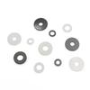 Arandela aislante Meson Luggage, ojales de tornillo resistentes al desgaste, junta de silicona, arandela de tornillo de nailon extragrande engrosada en stock