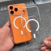 Adecuado para funda de teléfono móvil Apple 18Promax con succión magnética, 17 Acrílico, 15 Transparente, 16 No amarillea, Iphone14 Al por mayor