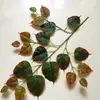 Folhas de Bordo Vermelho, Folhas de Bordo Garra de Galinha, Folhas de Ginkgo, Folhas de Sicômoro, Folhas de Bordo de Cinco Pontas, Galhos de Tília, Folhas Plásticas Falsas