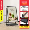 Suporte de Cartaz à Prova de Vento para Exterior, Suporte de Exibição em Placa KT Preenchido com Água, Placa de Sinalização Publicitária para Recrutamento na Entrada, de Chão, Vertical