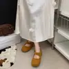 Zapatos Mary Jane para mujer 2026 punta cuadrada francés simple tacón oculto nicho nuevo de una correa retro boca poco profunda zapatos de vestir no