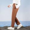 Calças de Seda de Gelo Masculinas de Verão Largas Retas Finas Esportivas Caídas Casuais