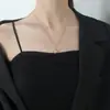 Diseño Único, Estilo Minimalista, Collar de Mariposa para Mujer, Cadena para Clavícula Moderna y Versátil