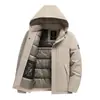 2026 Inverno Amazon SHEIN 3D Transfronteiriça Masculina Espessada Casual Quente Jaquetas e Casacos de Algodão Coleção (Requer Conversão de Tamanho)