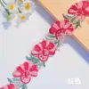 Suporta Atacado de Comércio Exterior de Renda Bordada Flor Tridimensional Multicolorida Solúvel em Água Acessórios de Vestuário Estilo Étnico