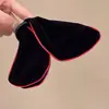 Pinza Triangular para el Cabello de Mujer de Terciopelo Tipo Tiburón 2025 Nuevo Estilo para Toda la Parte Trasera de la Cabeza Pinza de Pelo de Gama Alta Accesorios para el Cabello Otoño