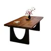 Mesa de jantar em madeira maciça para a sala de estar, mesa grande, novo modelo 2026, mesa de jantar para casa, mesa longa grande para a sala de estar, escrivaninha, escrivaninha de escritório