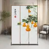 Biombo Estilo Chino para Sala de Estar, Bloqueo de Entrada, Habitación de Hotel, Entrada Móvil Plegable, Recibidor, Cocina, Uso Doméstico Simple