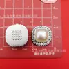 Acessórios de Plástico Estilo Chanel Geométrico com Strass Pérola Coração Gravata Borboleta Estrela DIY Grampo de Cabelo Capa de Celular Materiais