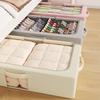 Caja de Almacenamiento Debajo de la Cama para Uso Doméstico, Bolsa Organizadora de Ropa y Edredón Debajo de la Cama, Caja de Almacenamiento de Tela Plegable de Gran Capacidad Artefacto