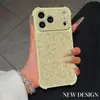 Adecuado para iPhone 17 Pro Max Funda de Teléfono de Lujo con Purpurina Apple 16 Aceite de Diamantes Destellantes Spray Protector Anti-Caída en Cuatro Esquinas