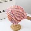 Gorro de punto de otoño e invierno para niños Corea Dongdaemun Dulce Combinable Calentado Espesado Gorro de lana gruesa Otoño e Invierno Explosiones