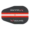 Protector de Lluvia para Espejo Retrovisor, Cubierta para Lluvia para Coche Universal con Patrón de Fibra de Carbono Engrosado, Accesorios para Coche