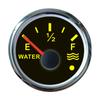 Medidor de Nivel de Agua de 52mm 12/24V Universal Vehículo Modificado RV Yate Lancha a Motor Medidor de Puntero Instrumento LED Tablero de Instrumentos
