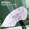 Cubrezapatos desechable estampado de dibujos animados para el hogar, antideslizante, engrosado, de tela no tejida, cubierta para pies para interiores, resistente al desgaste y a prueba de polvo